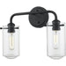 Delaney Matte Black Vanity | theLightShop