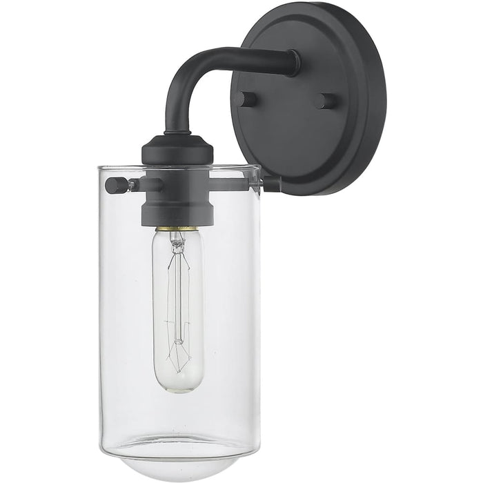 Delaney Matte Black Wall Sconce - Wall Sconces