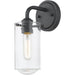 Delaney Matte Black Wall Sconce | theLightShop
