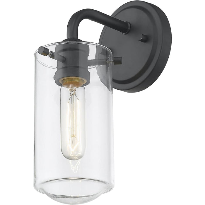 Delaney Matte Black Wall Sconce - Wall Sconces