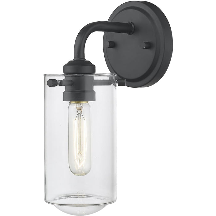 Delaney Matte Black Wall Sconce - Wall Sconces