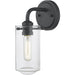 Delaney Matte Black Wall Sconce - Wall Sconces