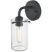 Delaney Matte Black Wall Sconce - Wall Sconces