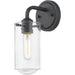 Delaney Matte Black Wall Sconce | theLightShop