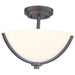 Deven Oil Rubbed Bronze Semi-Flush Mount - Semi-Flushmounts