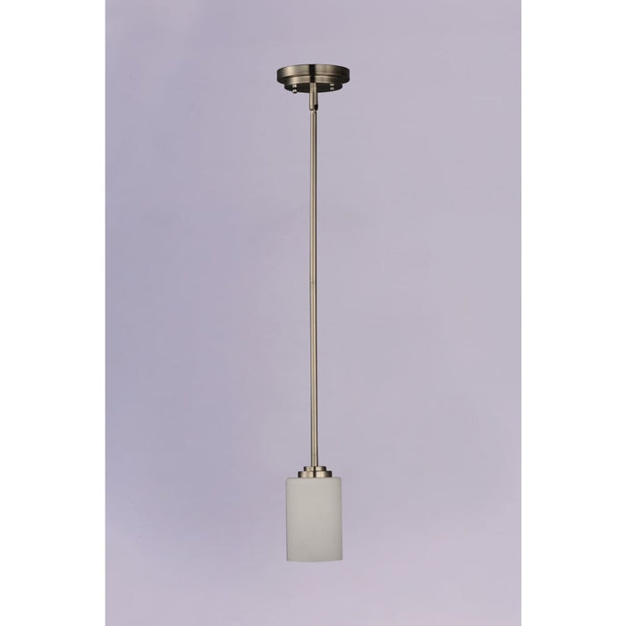 Deven Satin Nickel Mini Pendant - Mini-Pendants
