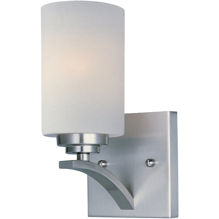 Deven Satin Nickel Wall Sconce - Wall Sconce