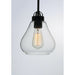 Dianne Satin Nickel Single Pendant - Pendants
