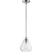 Dianne Satin Nickel Single Pendant - Pendants