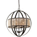 Diffusion Oil Rubbed Bronze Chandelier - Chandeliers
