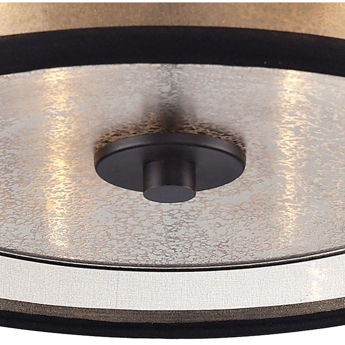 Diffusion Oil Rubbed Bronze Flush Mount - Flushmounts