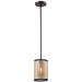 Diffusion Oil Rubbed Bronze Mini Pendant - Mini-Pendants