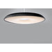 Dimple Black LED Single Pendant - Pendants