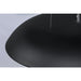 Dimple Black LED Single Pendant - Pendants