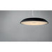 Dimple Black LED Single Pendant - Pendants