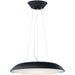 Dimple Black LED Single Pendant - Pendants