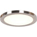 Disc Brushed Steel LED FlushMount - Flushmounts