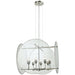 Disco Polished Nickel Chandelier - Chandeliers