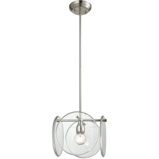 Disco Polished Nickel Mini Pendant - Mini-Pendants