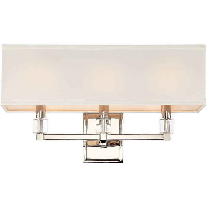 Dixon 3 Light Polished Nickel Sconce - Bath & Vanity