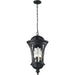 Doma Black Outdoor Chain Mount Ceiling Fixture - Outdoor Chain Mount Ceiling Fixture