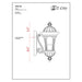 Doma Black Outdoor Wall Sconce - Outdoor Wall Sconces