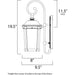 Dover DC Bronze Outdoor Wall Mount - Outdoor Wall Mount