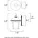 Dover DC Bronze Outdoor Wall Mount - Outdoor Wall Mount
