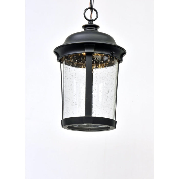 Dover LED Bronze LED Outdoor Hanging Lantern - Outdoor Hanging Lantern
