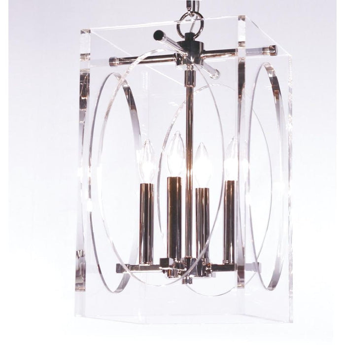 Drake 4 Light Polished Nickel - Chandeliers
