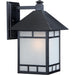 Drexel Stone Black Outdoor Wall Lantern - Outdoor Wall Lantern