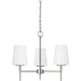 Driscoll Brushed Nickel LED Chandelier - Chandeliers