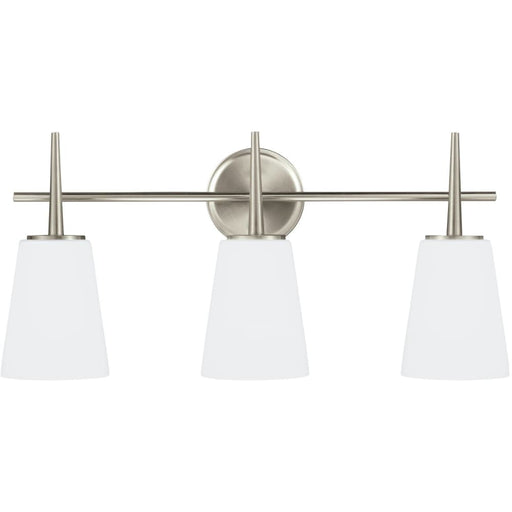 Driscoll Brushed Nickel LED Vanity Fixture - Bath & Vanity