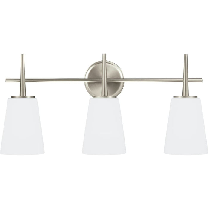 Driscoll Brushed Nickel LED Vanity Fixture - Bath & Vanity