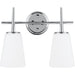 Driscoll Chrome LED Vanity Fixture - Bath & Vanity