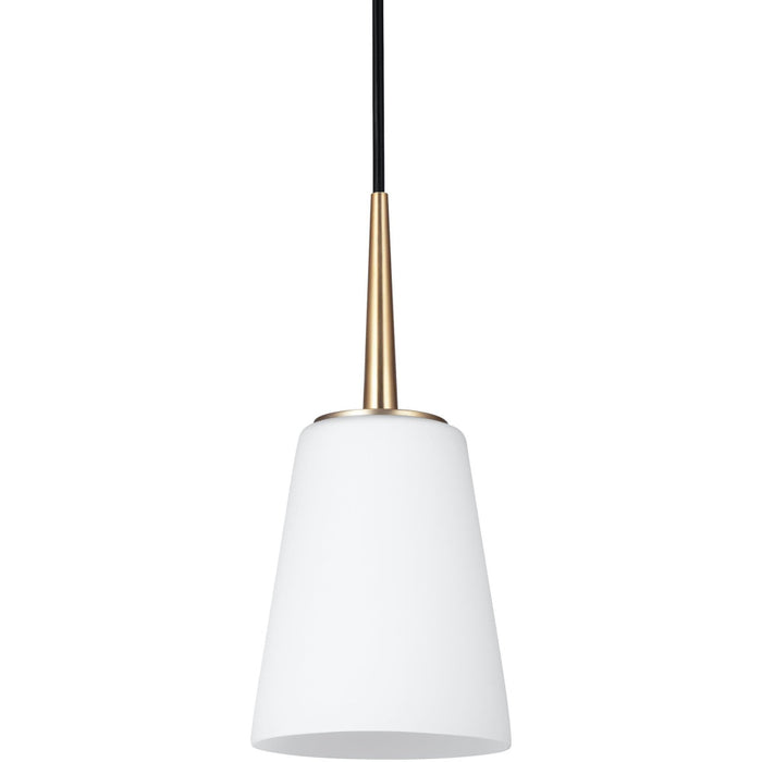 Driscoll Satin Bronze LED Mini-Pendant - Mini-Pendants
