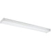Drop Lens White Fluorescent Flush Mount - Flushmounts