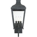 Dumont Outdoor 3 Light Graphite Wall Mount - Wall Sconce