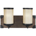 Dunning Stardust Cerused Oak Vanity Fixture - Bath & Vanity