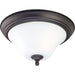 Dupont Dark Chocolate Bronze Flushmount - Flushmounts
