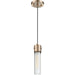 Eaves Copper Brushed Brass Pendants - Pendants