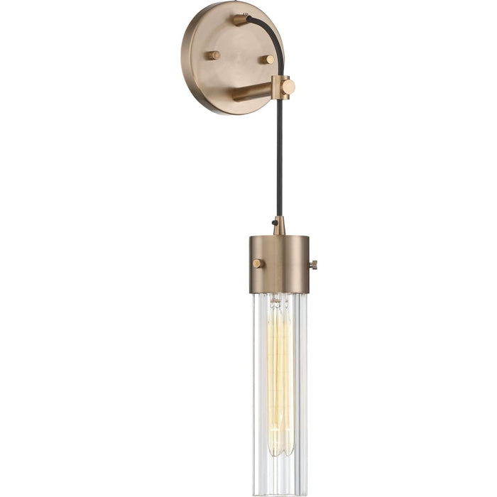 Eaves Copper Brushed Brass Wall Sconce - Wall Sconce