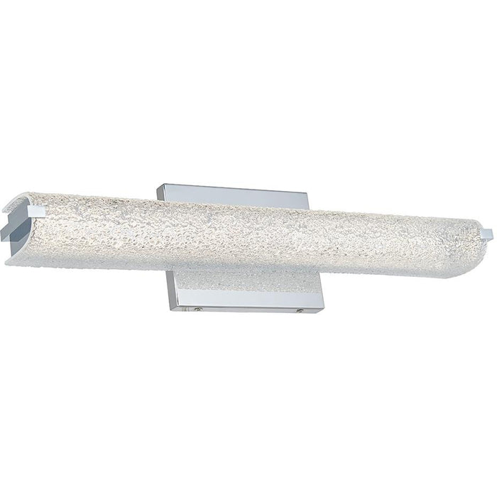 Eco Brushed Nickel 1 Light LED Vanity Bath - Vanity Bath