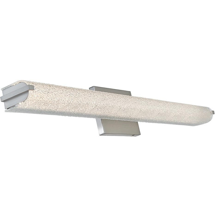 Eco Brushed Nickel 1 Light LED Vanity Bath - Vanity Bath