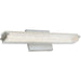 Eco Brushed Nickel 1 Light LED Vanity Bath - Vanity Bath