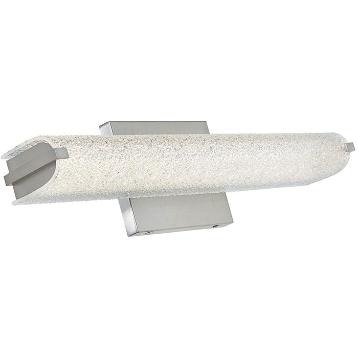 Eco Brushed Nickel 1 Light LED Vanity Bath - Vanity Bath