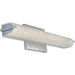 Eco Brushed Nickel 1 Light LED Vanity Bath - Vanity Bath