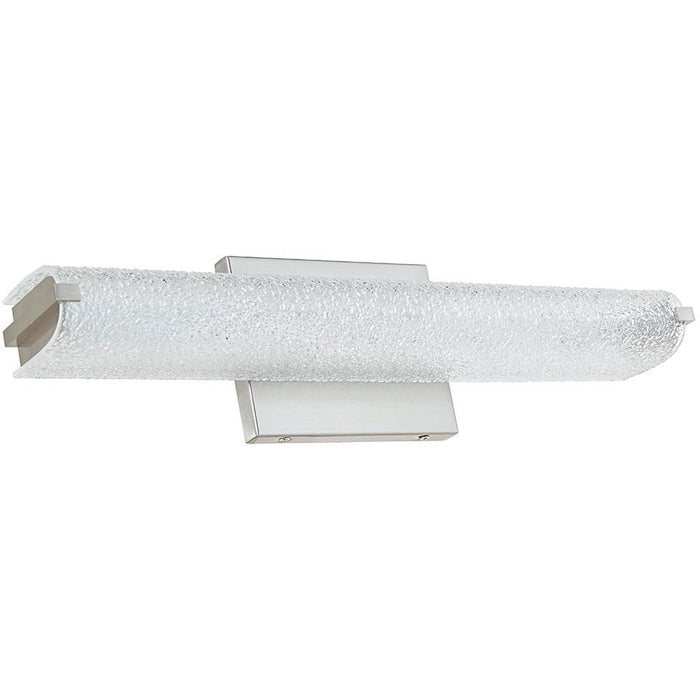 Eco Brushed Nickel 1 Light LED Vanity Bath - Vanity Bath