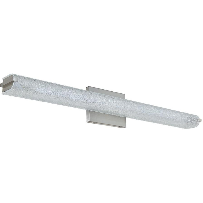 Eco Brushed Nickel 1 Light LED Vanity Bath - Vanity Bath