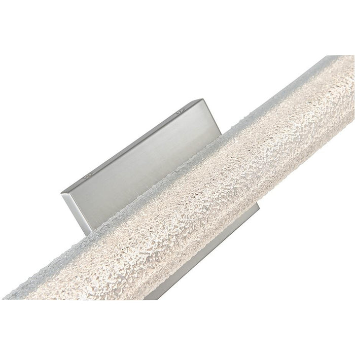 Eco Brushed Nickel 1 Light LED Vanity Bath - Vanity Bath